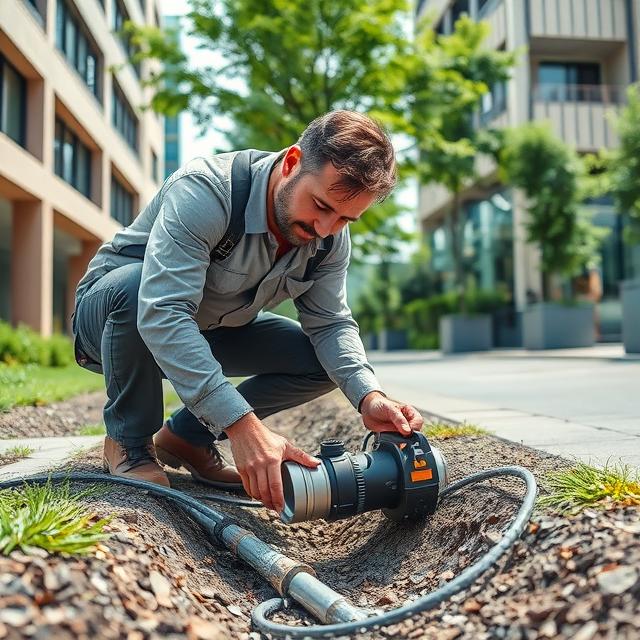 Detección de tuberias Ciutat de Les Arts I de Les Ciencies