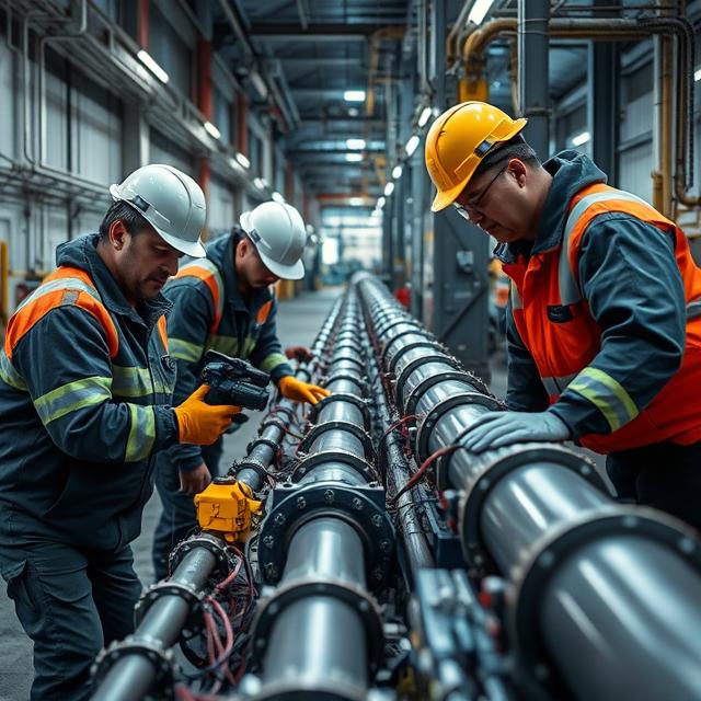 Inspección de tuberias Trinitat